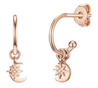 Glanzstücke München Creolen 925er Silber 10,2 mm Damen