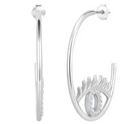 Glanzstücke München Creolen Damen silber, ONE SIZE