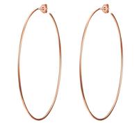 Glanzstücke München Creolen aus Sterling Silber in roségold 66,0 mm Damen