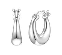 Glanzstücke München Creolen Damen silber, ONE SIZE