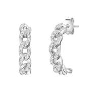 Glanzstücke München Creolen Damen silber, ONE SIZE