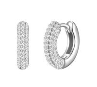 Glanzstücke München Creolen Damen silber, ONE SIZE