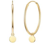 Glanzstücke München Creolen Damen gold, ONE SIZE