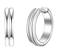 Glanzstücke München Creolen Sterling Silber in 16,9 mm Damen