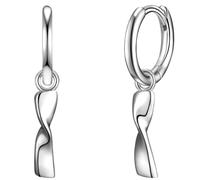 Glanzstücke München - Creolen Sterling Silber in Silber Ohrringe Damen