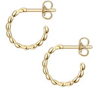 Creolen Sterling Silber gelbvergoldet