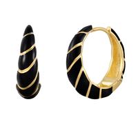 Glanzstücke München - Creolen Sterling Silber in Gelbgold Damen