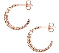 Ohrstekcer Sterling Silber rosévergoldet