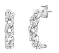 Glanzstücke München Creolen Damen silber, ONE SIZE