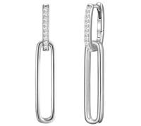 Glanzstücke München Creolen Damen silber, ONE SIZE