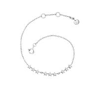 GLANZSTÜCKE MÜNCHEN Damen Armband 925/- Sterling Silber rhodiniert Zirkonia weiß Sterne Silberarmband