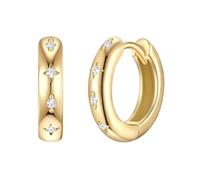 Glanzstücke München Creolen Damen gold, ONE SIZE