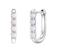 GLANZSTÜCKE MÜNCHEN Creolen 925/- Sterling Silber, silber silber