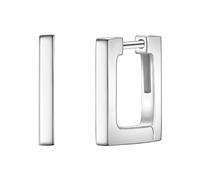 Glanzstücke München Damen Creolen 925/- Sterling Silber rhodiniert Silberohrcreolen