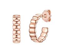 Creolen Sterling Silber rosévergoldet