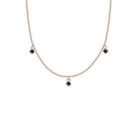 Glanzstücke München Silberhalskette Damen roségold, ONE SIZE