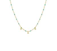 Glanzstücke München - Halskette Sterling Silber in Gelbgold Ketten Damen