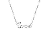 GLANZSTÜCKE MÜNCHEN Damen Kette 925/- Sterling Silber rhodiniert love Silberhalskette