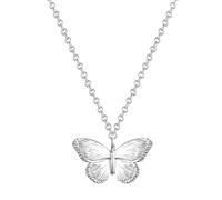 Glanzstücke München - Halskette Schmetterling Sterling Silber in Silber Ketten Damen