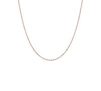 GLANZSTÜCKE MÜNCHEN Damen Kette 925/- Sterling Silber rosévergoldet 18 Karat Silberhalskette