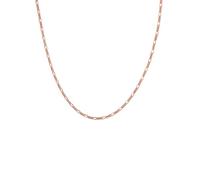 GLANZSTÜCKE MÜNCHEN Damen Kette 925/- Sterling Silber rosévergoldet 18 Karat Silberhalskette