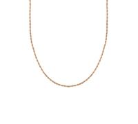 GLANZSTÜCKE MÜNCHEN Damen Kette Edelstahl roségold | rosévergoldet 14 Karat, Kordelkette, Karabinerverschluss