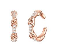 Glanzstücke München, Ohrklemmen in roségold, Schmuck für Damen Gr. OneSize