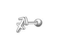 Glanzstücke München Piercing Sterling Silber 6,4 mm Damen