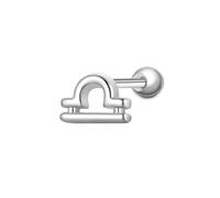 Glanzstücke München Piercing Sterling Silber 4,5 mm Damen