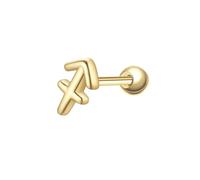 Glanzstücke München Piercing Sterling Silber gelbgold 6,1 mm Damen