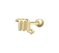 Glanzstücke München Piercing Sterling Silber gelbgold 4,4 mm Damen
