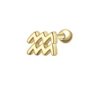 Glanzstücke München Piercing Sterling Silber gelbgold 4,9 mm Damen