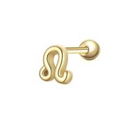 Glanzstücke München Piercing Sterling Silber gelbgold 5,0 mm Damen