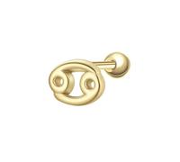 Glanzstücke München Piercing Sterling Silber gelbgold 4,9 mm Damen