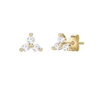 Glanzstücke München - Ohrstecker Sterling Silber Zirkonia in Roségold Ohrringe Damen