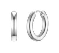 Glanzstücke München Creolen aus Sterling Silber in silber 17,7 mm Damen