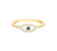 Glanzstücke München - Ring Allsehendes Auge aus Sterling Silber in Gelbgold mit Zirkonia Ringe Damen