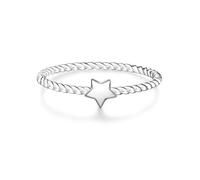 Glanzstücke München - Ring Stern Sterling Silber in Silber Ringe Damen