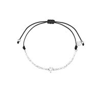 Glanzstücke München Damen Armband schwarz / silber, Größe One Size, 4325784 Schwarz / Silber One Size