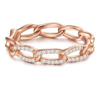 Glanzstücke München Damenring 925er Silber 60 Damen