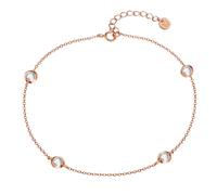 Glanzstücke München Fusskette aus Silber Roségold