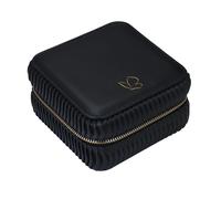 Glanzstücke München Reisetäschchen aus Kunstleder in schwarz 11,5 cm Damen