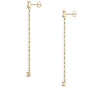 Glanzstücke München Ohrhänger Sterling Silber Zirkonia in 62,0 mm Damen