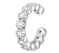 Glanzstücke München Ohrklemme Sterling Silber Zirkonia in 15,1 mm Damen