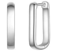 Glanzstücke München Creolen aus Sterling Silber in silber 17,8 mm Damen