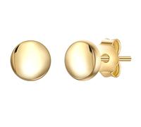 Glanzstücke München Ohrstecker aus Sterling Silber in gelbgold 5,2 mm Damen