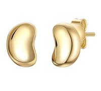 Glanzstücke München Ohrstecker aus Sterling Silber in gelbgold 7,1 mm Damen