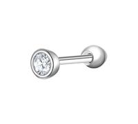 Glanzstücke München Ohrstecker aus Sterling Silber in mit Zirkonia 3,1 mm Damen