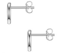 Glanzstücke München Damen-Ohrstecker Herz Sterling Silber - Ohrringe Herz-Form Ohr-Schmuck Frauen Teenager