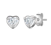 Glanzstücke München Ohrstecker Damen silber, ONE SIZE